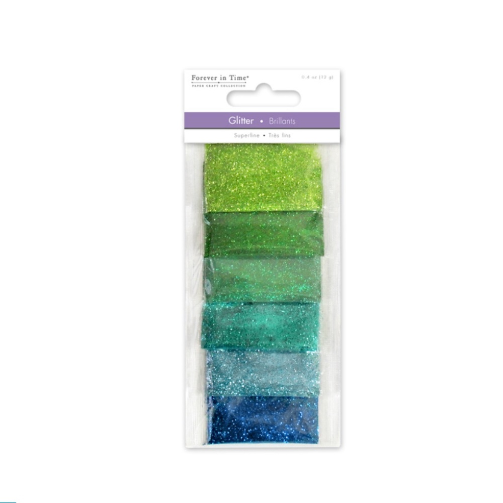 Superfine Glitter Asst Pouches Daytime Dazzle 12g